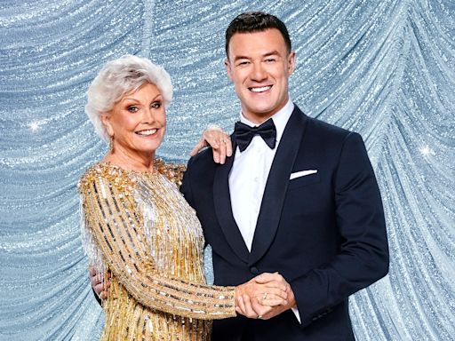 Strictly's Kai Widdrington reunites with Angela Rippon for special event