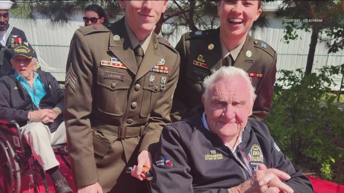 Bloomington WWII veteran travels to Normandy, France for 80th anniversary of D-Day