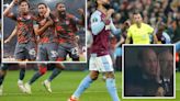 Aston Villa 2 Olympiacos 4: Villans' European hopes on ropes after El Kaabi trio