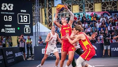 La increíble canasta de espaldas que ha clasificado a España para el 3x3 femenino de baloncesto en los Juegos de París 2024: “¡Un milagro!”