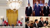 Biden speaks without press in room during meeting with Japanese, Philippine leaders as handlers leave reporters in hallway