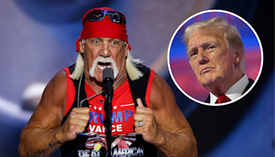 Trump's affection toward Hulk Hogan at RNC sparks mockery