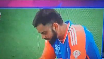 Virat Kohli's emotional video call with Anushka Sharma post T20 WC win