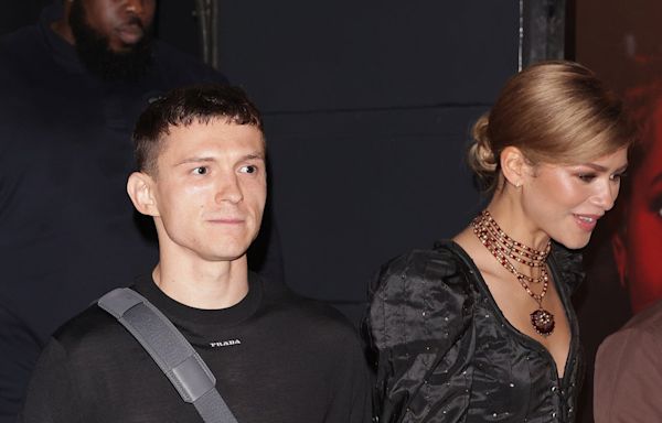 Tom Holland and Zendaya Display Rare PDA After She Attends His 'Romeo & Juliet' Play in London