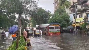 Heavy rain brings Mumbai to halt, road & rail traffic hit, schools shut - The Shillong Times