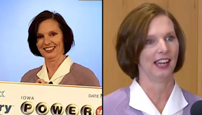 Woman who won $343.9m on lottery given less than half of that after being forced to make one decision