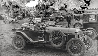 Bentley's first Le Mans winner returns to track a century later