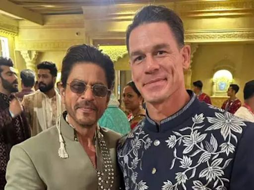 “A surreal 24 hours..including meeting SRK”: John Cena opens up about his bond with Shah Rukh Khan | WWE News - Times of India