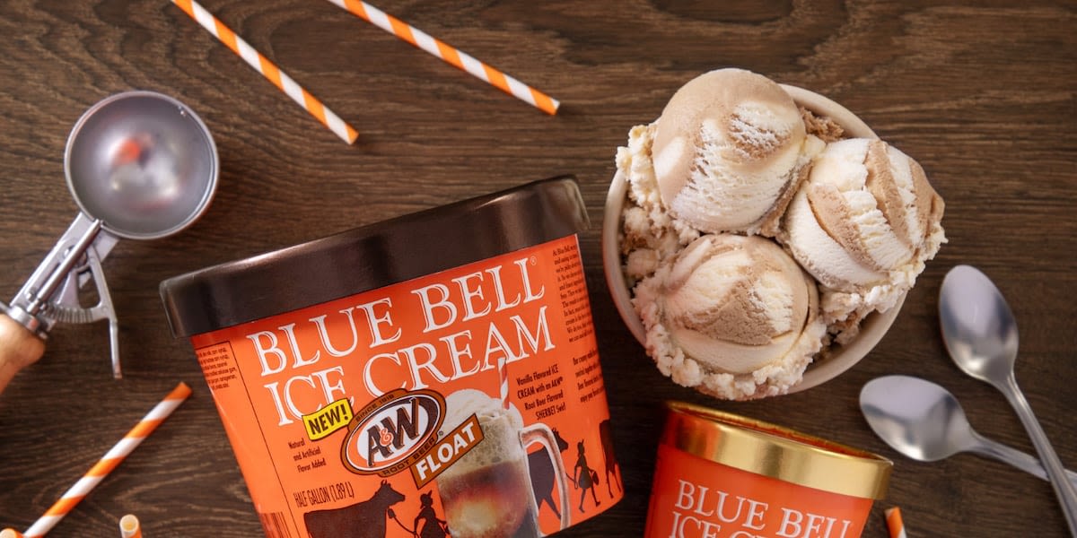 Blue Bell releases new A&W Root Beer Float ice cream