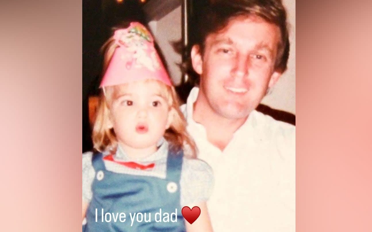 ‘I love you dad’: Ivanka Trump posts message of support after ex-president’s conviction