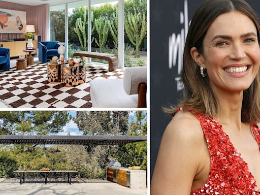 Inside Mandy Moore's stunning $6 million mid-century modern home on the market