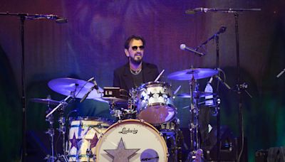 Ringo loves American drum kit