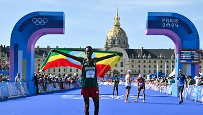 Tola wins Olympic marathon for Ethiopia