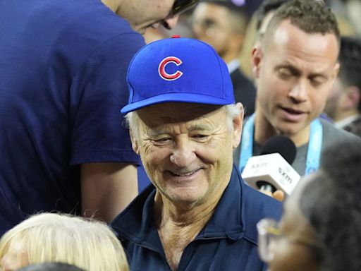 Bill Murray Watched the Cubs Beat the Mets, Rode the 7 Train With Fans