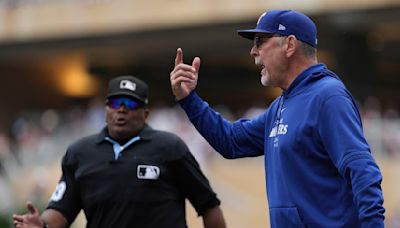 Rangers manager Bochy ejected over overturned strike three call to Julien