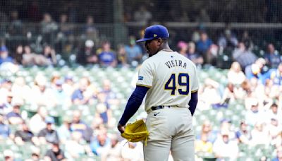 Orioles acquire reliever Thyago Vieira in a trade with the Brewers - WTOP News