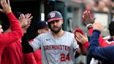 Lane Thomas' 10th-inning sacrifice fly lifts the Nationals over the Tigers 5-4