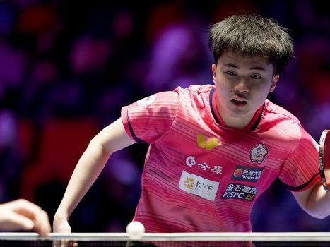 《ITTF桌球世界盃2024》林昀儒慘遭讓二追四，張禹珍強勢進攻阻擋前進八強 - 桌球 | 運動視界 Sports Vision