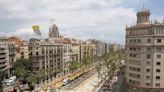 El tranvía de Barcelona ya circula en pruebas por la Diagonal