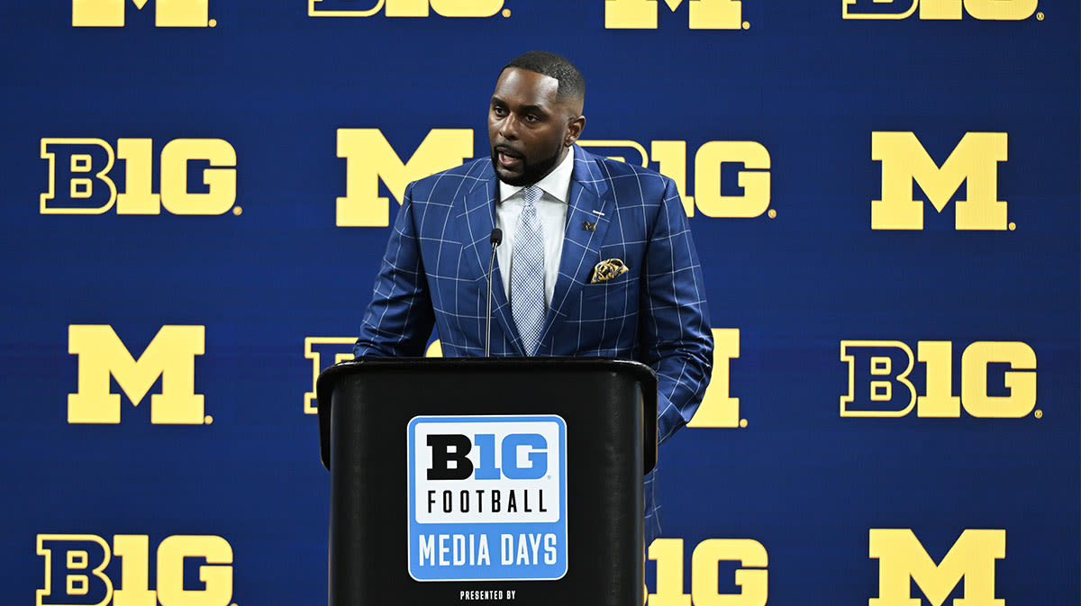 Michigan coach Sherrone Moore breaks silence on contract reports