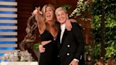 Jennifer Aniston Jokes About Brad Pitt Divorce on Final 'Ellen' Show