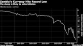 Zambia’s Currency Plunges to Record Low as Drought Saps Economy