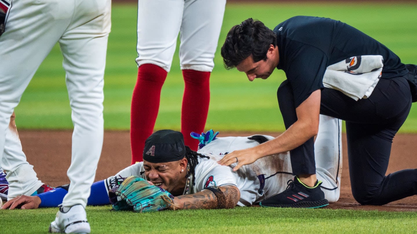 Ketel Marte and Zac Gallen Leave Game With Injuries