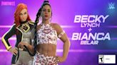 WWE Superstars Becky Lynch And Bianca Belair Are Now Available In Fortnite