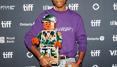 Pharrell as a Lego and Robbie Williams as a chimp? Music biopics get creative