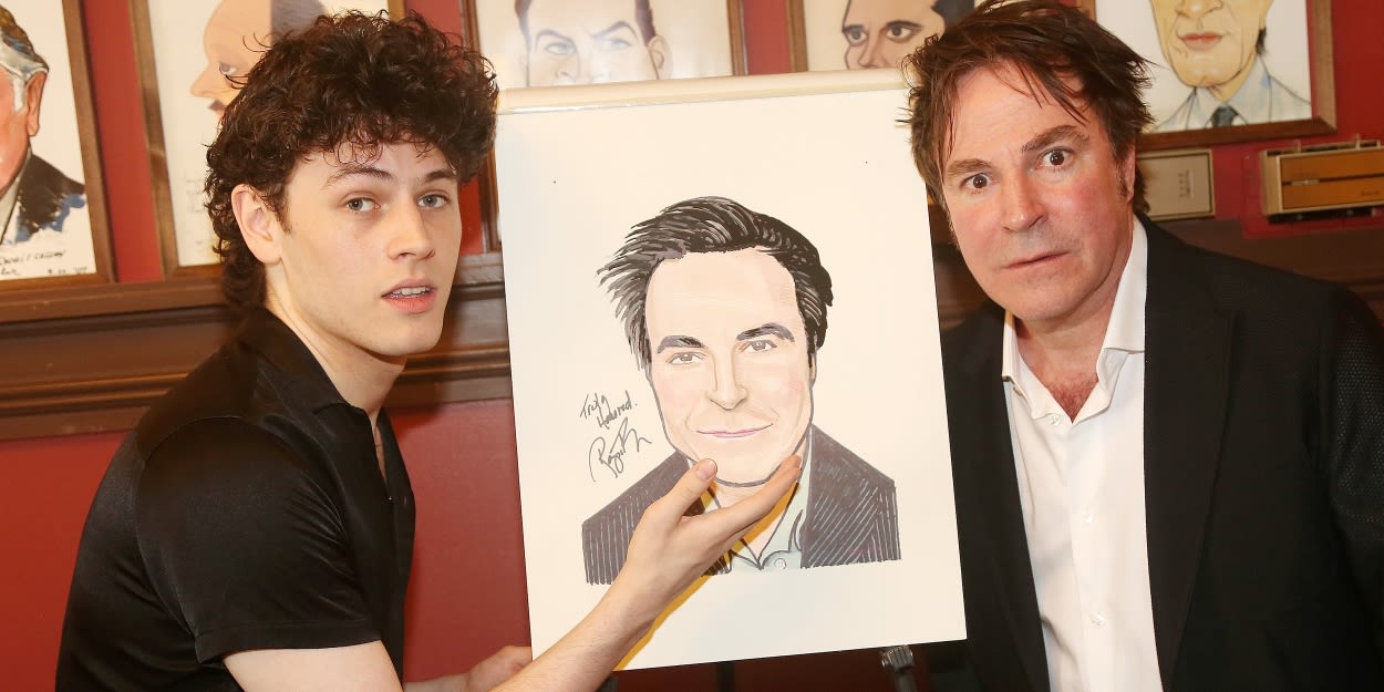 Photos: BACK TO THE FUTURE's Roger Bart Has Sardi's Caricature Unveiled