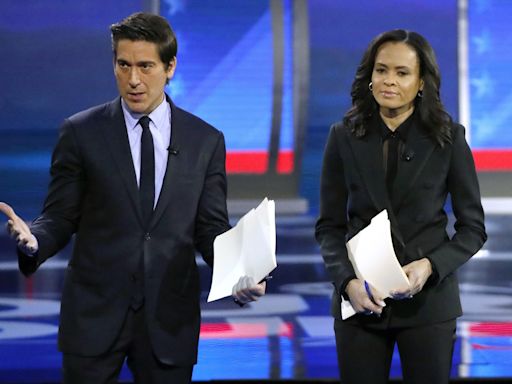 ABC's debate moderators: What to know about David Muir and Linsey Davis