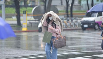 外套快拿出來！周一冷空氣南下「1天跌15度」 北台灣還要防大雨