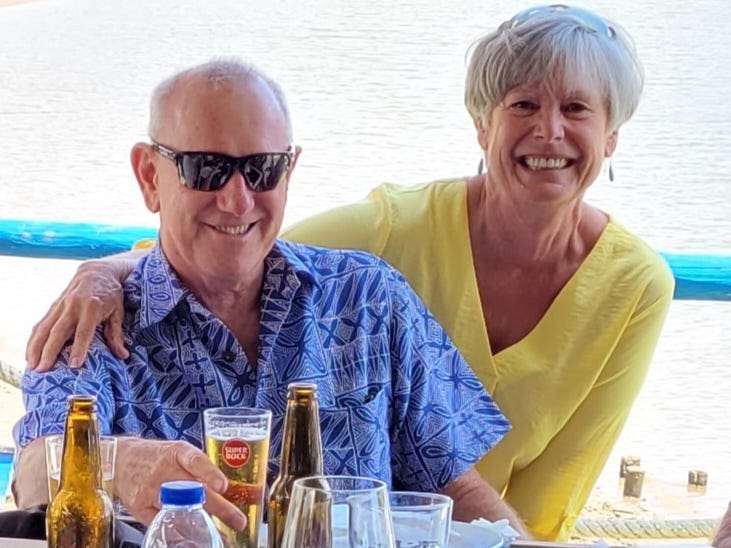 A boomer couple who were 'watching every single penny' they spent in the US moved to Portugal 2 years ago — and money isn't a concern for them in retirement anymore