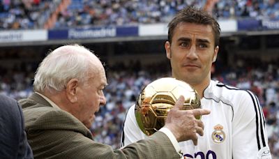 Cannavaro, el Balón de Oro y un hombre desconocido: “Pensaba que estaba de broma”