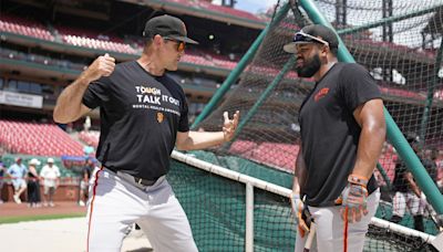 Ramos shares how Giants hitting coach Burrell brings out ‘best' of him