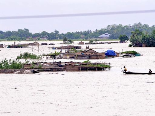 Rivers in spate, fisherman marooned, Kaziranga submerged, animals hightailing to hills: Here’s how Assam is coping with floods