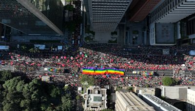Brazil's gay pride parade claims national symbols