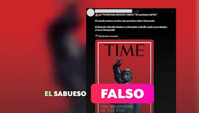 La revista Time no publicó esta portada sobre las protestas en Venezuela tras las elecciones