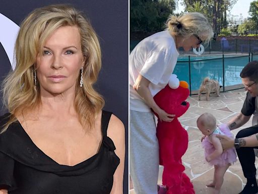 Kim Basinger Entertains Her Granddaughter Holland with an Elmo Toy in Sweet Video: 'Lady Elmo'