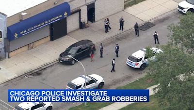 Chicago police investigating several apparent smash-and-grab burglaries on South, NW sides