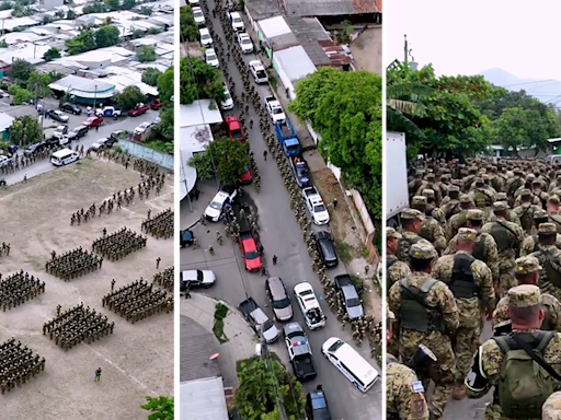 Video: Bukele despliega miles de soldados y policías contra pandilleros en El Salvador | Teletica