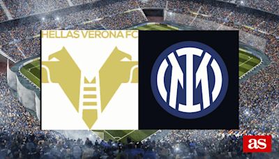 Verona vs Inter: estadísticas previas y datos en directo | Serie A 2023/2024