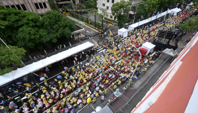 青鳥行動音量大 台大兒醫院長：盼互相尊重勿干擾病患安寧