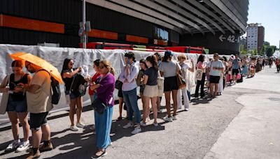 Las mejores imágenes del primer concierto de Taylor Swift en el Bernabéu