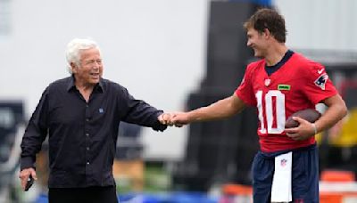 Robert Kraft shares his initial impressions of Drake Maye: ‘I think we’re going to build something special’ - The Boston Globe