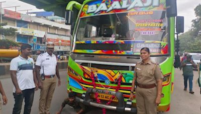Police remove air horns from buses in Coimbatore