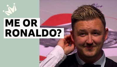 Kyren Wilson wants to replace Cristiano Ronaldo and his kids' hero