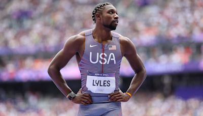 Noah Lyles runs 100 Sunday and tries to become first American to win gold since 2004