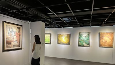 劉恆勇油畫展 油畫作品盡顯山林景緻