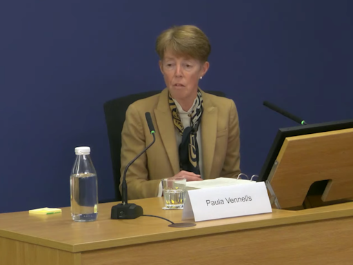 Post Office Inquiry – live: Paula Vennells booed over calling postmasters ‘inadequate’ in bombshell email